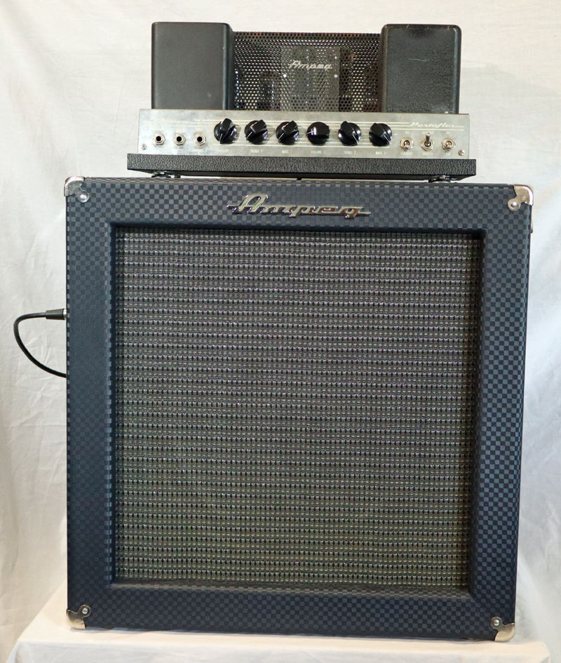 Vintage Ampeg B15N  Amp Front View